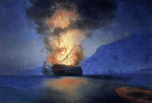 Exploding Ship: 1900