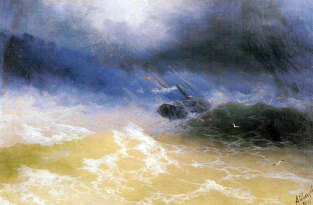 Hurricane on a Sea: 1899