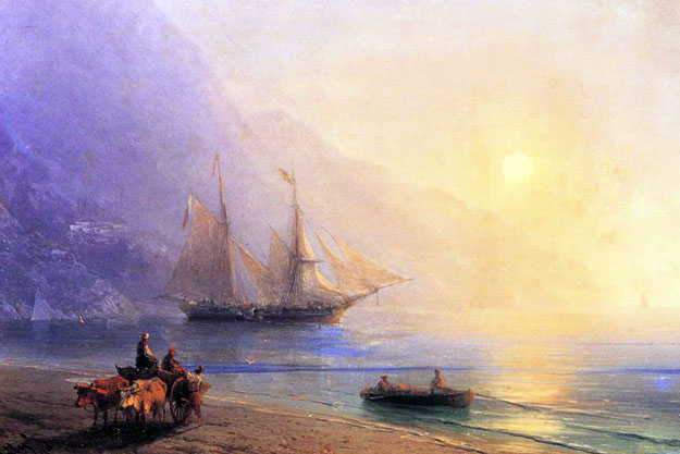 Loading Provisions off the Crimean Coast: 1876