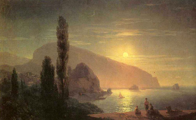 Night at Crimea View on Aiudag: 1859