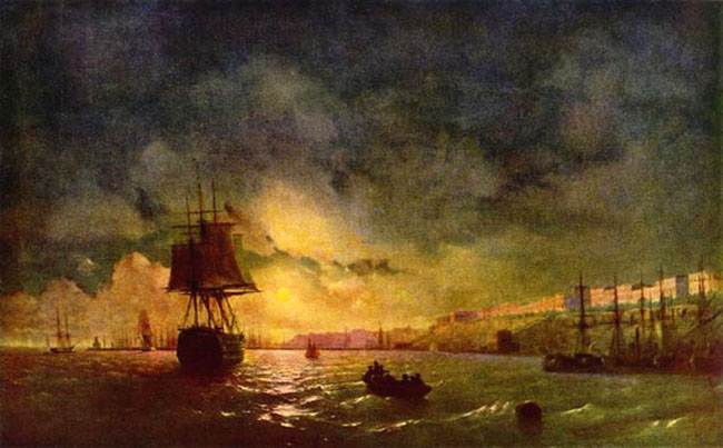 Odessa at Night: 1846