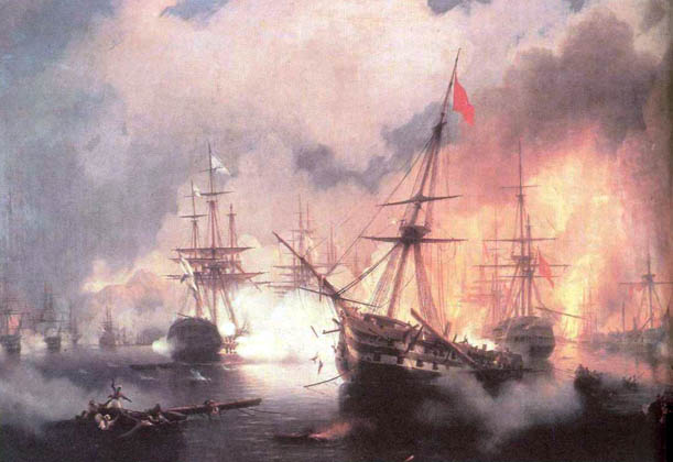 Sea Battle near Navarine: 1846