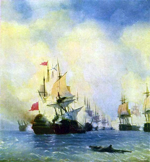Sea Battle near Navarine: 1848