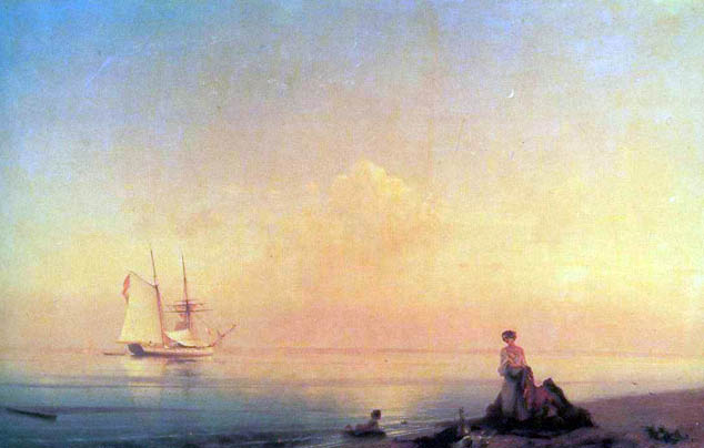 Seashore, Calm: 1843