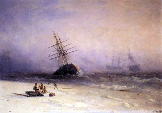Shipwreck on the Black Sea: 1875