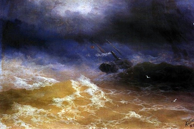 Storm on the Sea: 1899