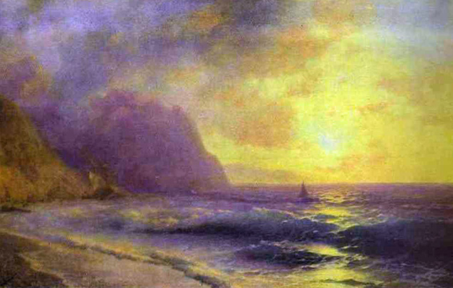 Sunset at Sea: Date Unknown