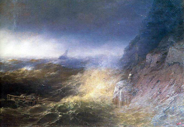 Tempest on the Black Sea: 1875