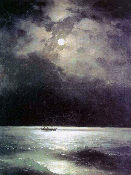 The Black Sea at Night: 1870