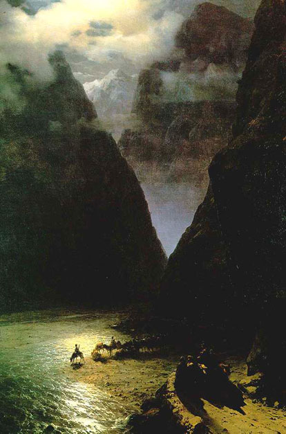 The Daryal Canyon: 1862