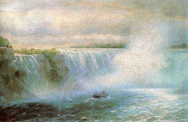 The Niagara Waterfall: 1894