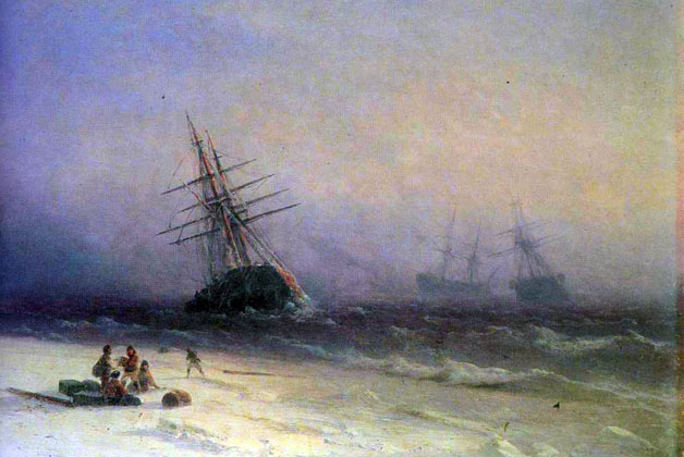 The Shipwreck on Northern Sea: 1875