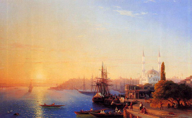 View of Constantinople and the Bosporus