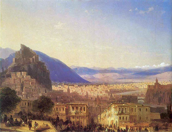 View of Tiflis: 1868