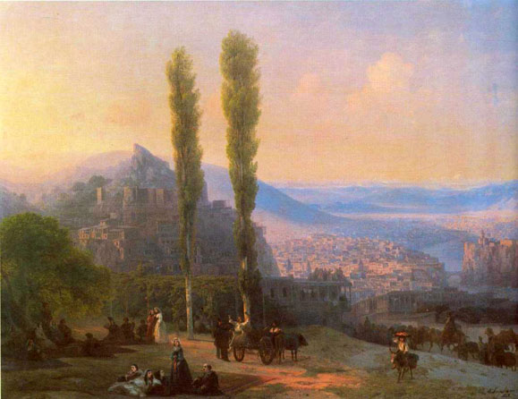 View of Tiflis: 1869