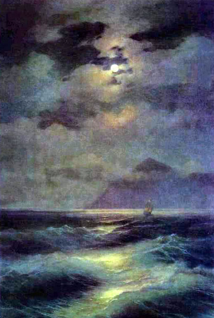 View of the Sea by Moonlight: 1878