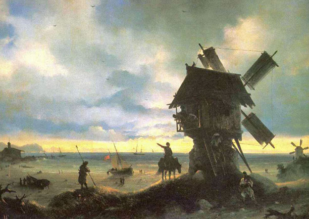 Windmill on the Sea Coast: 1837
