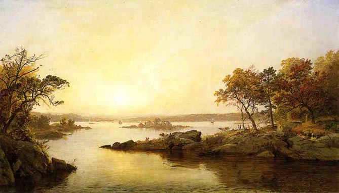 Afternoon at Greenwood Lake: 1871