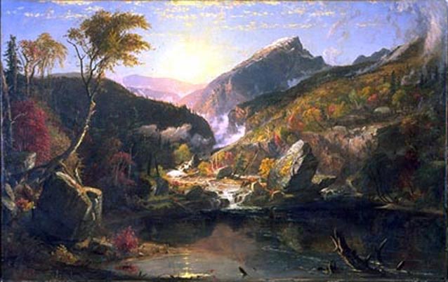 An Indian Summer Morning in the White Mountains: 1857