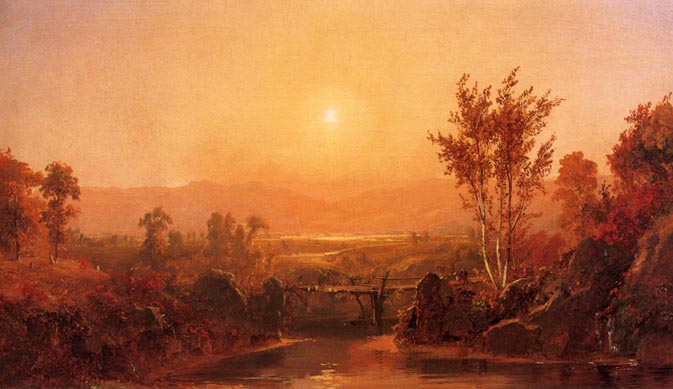 Autumn Light on the Ramapo River: 1875