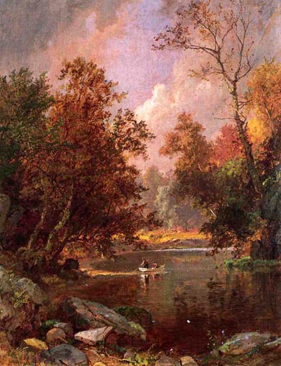 Autumn River Landscape: 1877