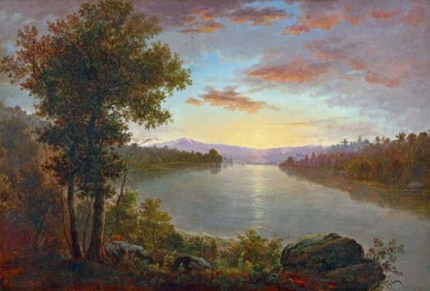 Autumn Sunset: ca 1868-75