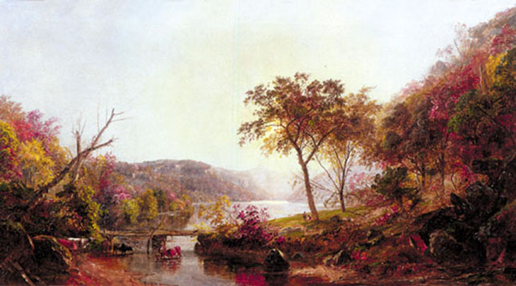 Autumn on Ramapo River, New Jersey: 1871