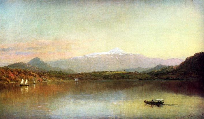 Boaters on a Lake: 1875