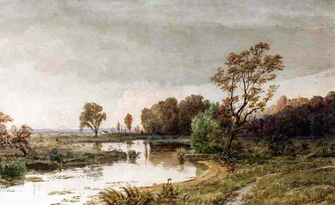 Hackensack Meadows in the Autumn: 1894