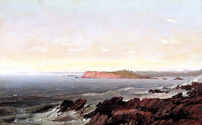 Newport Seascape: 1856