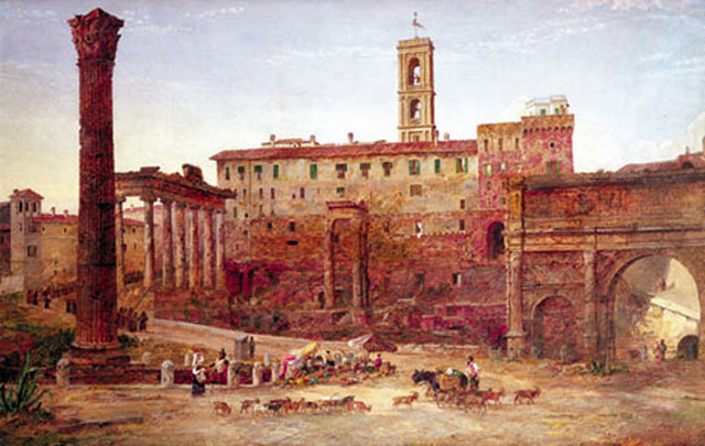 Roman Forum: 1849