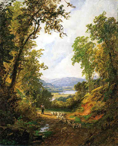 Shepherd and Flock: 1875