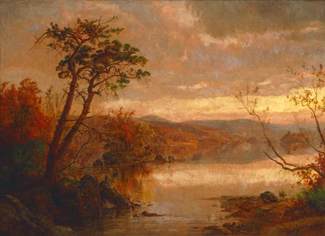 The Narrows at Lake George: 1888