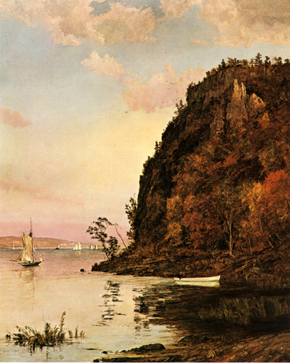 Under the Palisades in October: 1895
