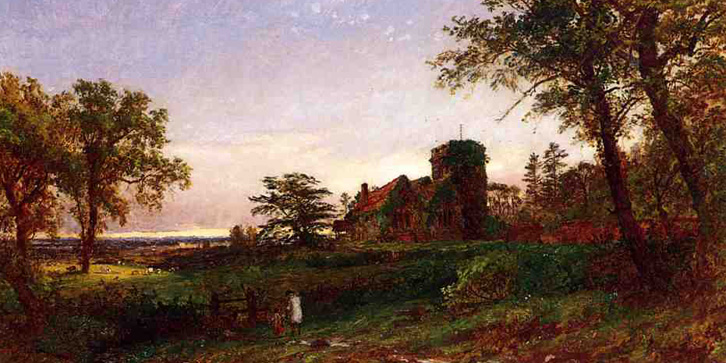 View of Stoke Poges: 1886