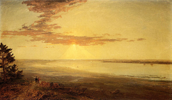 View of the Hudson: 1870