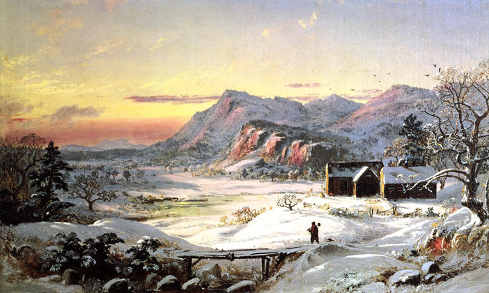 Winter Scene, North Conway, New Hampshire: 1859