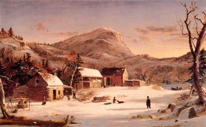 Winter Scene, Ramapo Valley: 1853