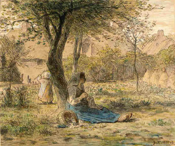 In the Garden: 1862