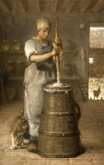 Churning Butter: 1866-68