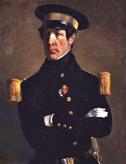 Portrait of a Naval Officer: 1845