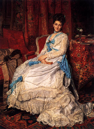 Portrait of Marquesa de Manzanedo: 1872