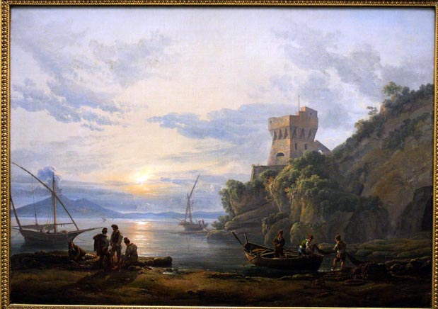 Coast near Castellammare in the Morning Mist: 1822