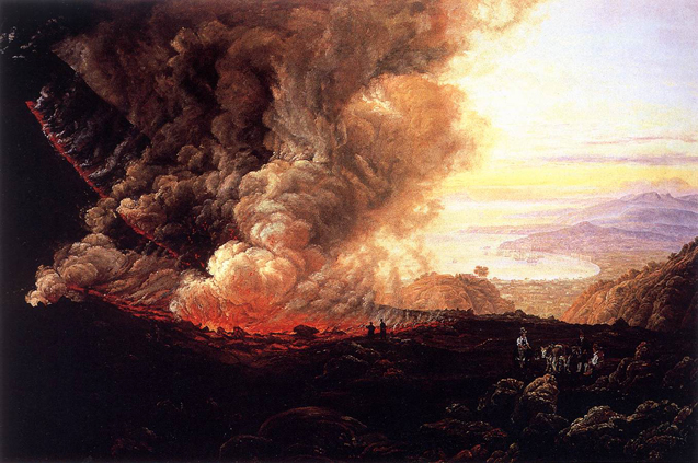 Eruption of Vesuvius: 1823