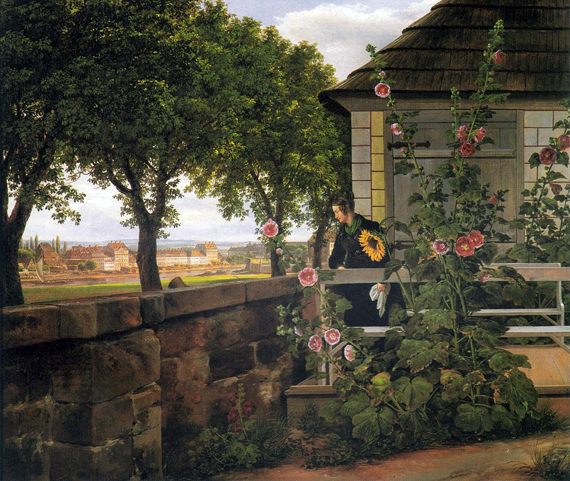Julie Vogel in the Garden: 1825-28