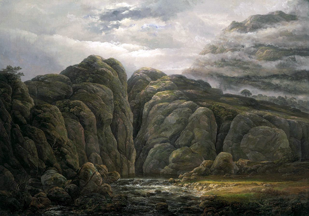 Norwegian Mountain Landscape: 1819