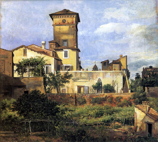 Scene of the Villa Malta: 1821