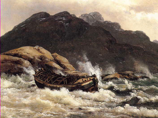 Shipwreck on the Coast of Norway: 1829
