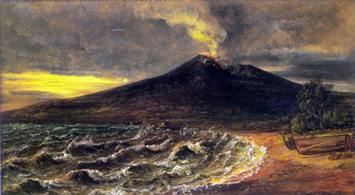 Vesuvius Seen from Castellsmmare: 1820