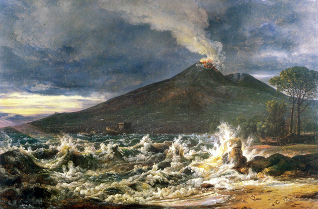 Vesuvius Seen from Castellsmmare: 1821